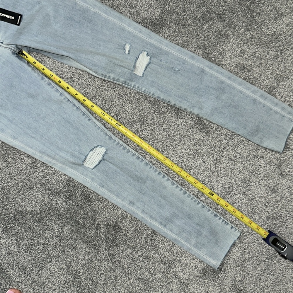 New express jeans size 4 long - Picture 15 of 17